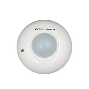 220VAC 360 Degree Ceiling Mounted PIR Motion Sensor With Adjustable Light Sensitivity and Time Delay