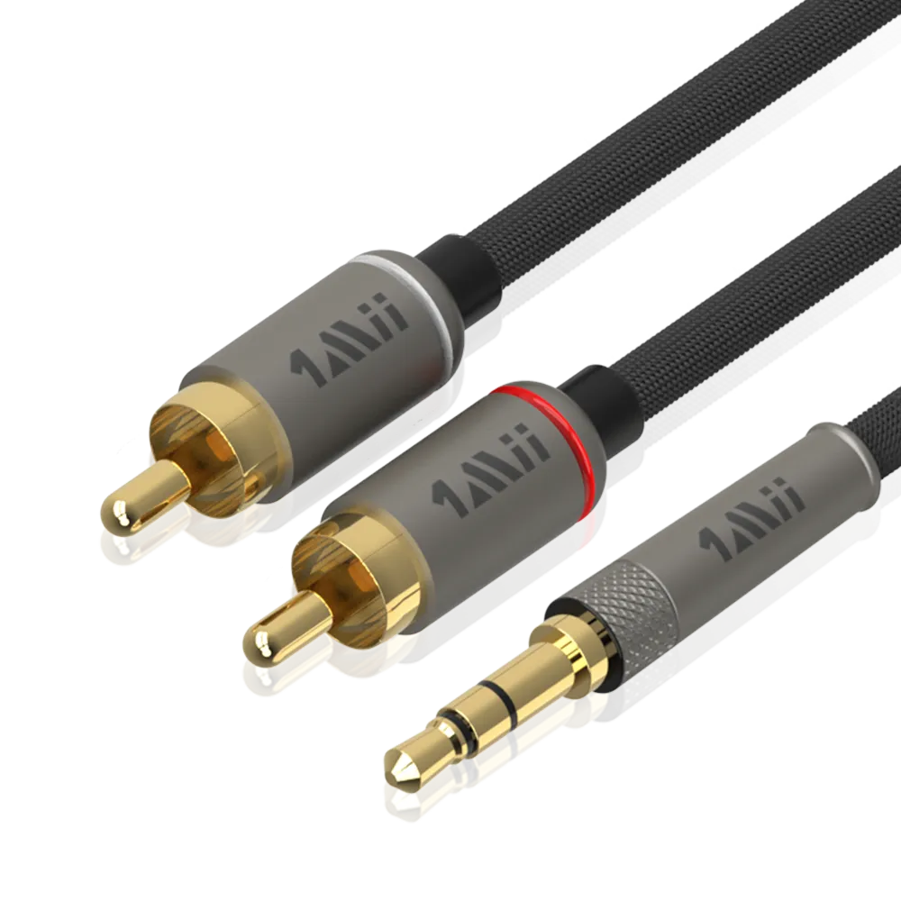 3.5mm Male to 2RCA Male Stereo Audio Cable