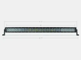 42" Dual Row 5D Optic OSRAM LED Bar