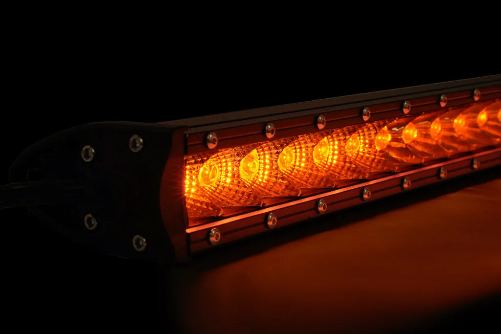 42" Slim Single Row LED Bar (Amber)