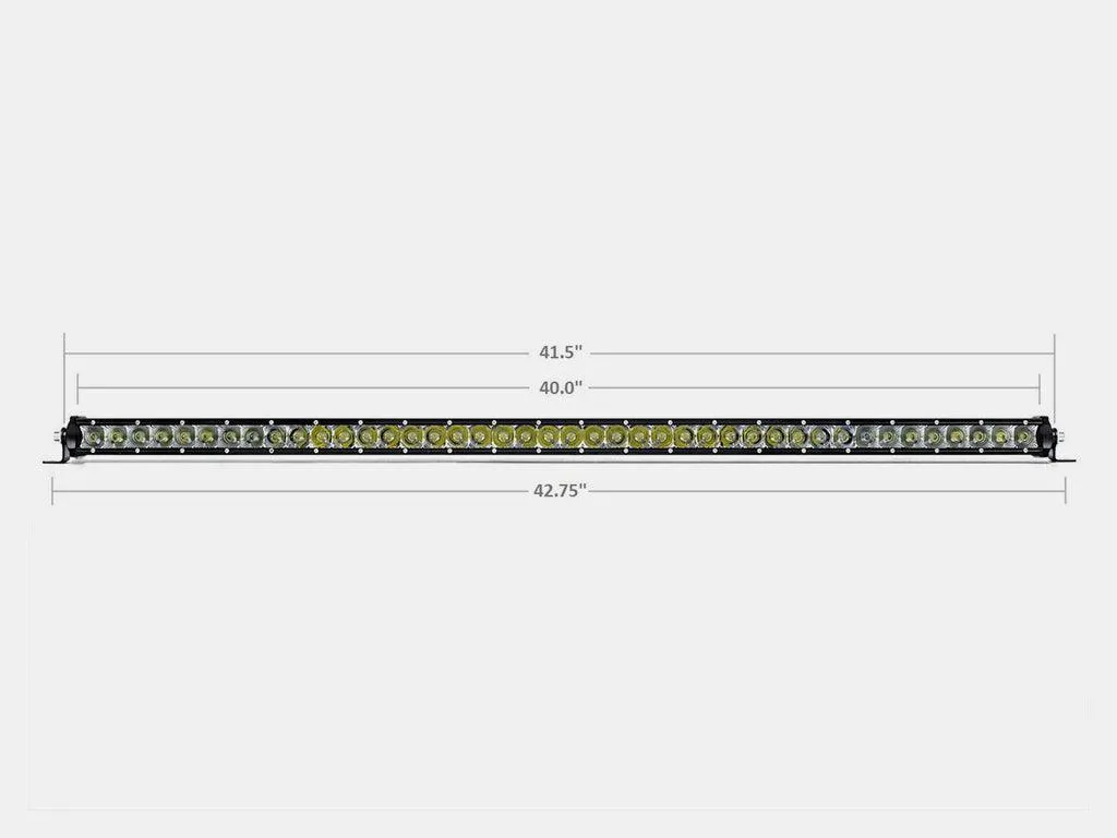 42" Slim Single Row LED Bar