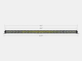 42" Slim Single Row LED Bar