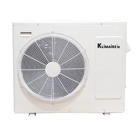 9,000 BTU Klimaire 16.3 SEER Ductless Mini-Split Inverter Air Conditioner Heat Pump WiFi Enabled System With 15 Ft Installation Kit (230 Volt)