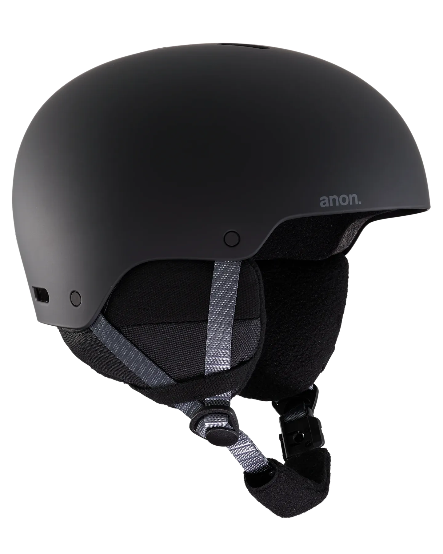 Anon Kids' Rime 3 Round Fit Snow Helmet - Black