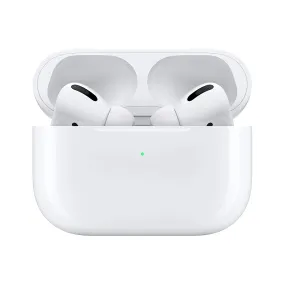 Apple Airpods Pro With Wireless Charging Case Active noise cancellation Bluetooth Headset White Good condition