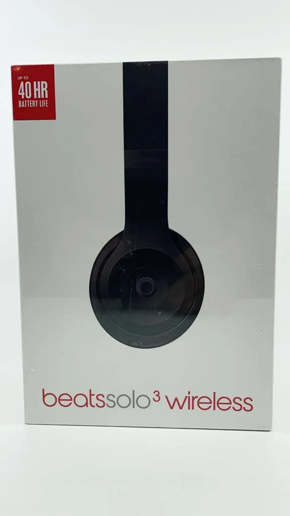 Beats by Dr. Dre Beats Solo3 Wireless On-Ear Headphones (Black / Icon) - MP582LL/A