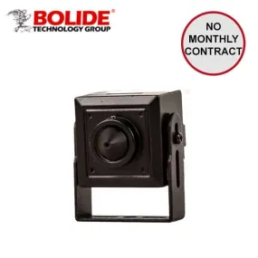 Bolide - IP / 2MP / Network Pinhole Camera / Fixed / 2.8mm Lens / Multiple Streams / Facial Recognition / 12VDC