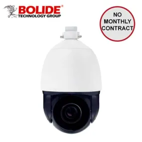 Bolide - IP / 4MP / Network PTZ Dome Camera / Varifocal / 5.3 ~ 159mm Lens / 30x Optical Zoom / WDR / Multiple Streams / Auto Tracking / 24VAC / IP67