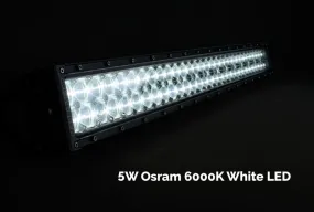 Cali Raised LED 52" Curved Dual Row 5D Optic OSRAM LED Light Bar