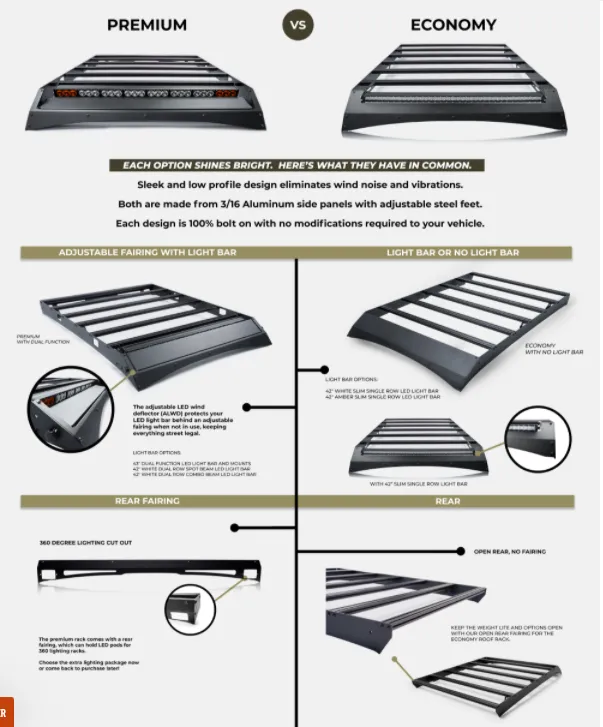 Cali Raised Premium Roof Rack For 4Runner (2010-2024)