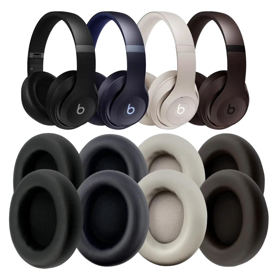 CS Replacement Ear Pad Cushions for Apple Beats Studio PRO (2023) Premium Wireless Headphones