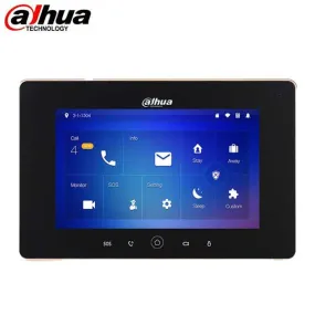 Dahua / Wi-Fi / Color Indoor Monitor / 7-inch Touchscreen / Black / 5 Year Warranty / DH-VTH5221D-S