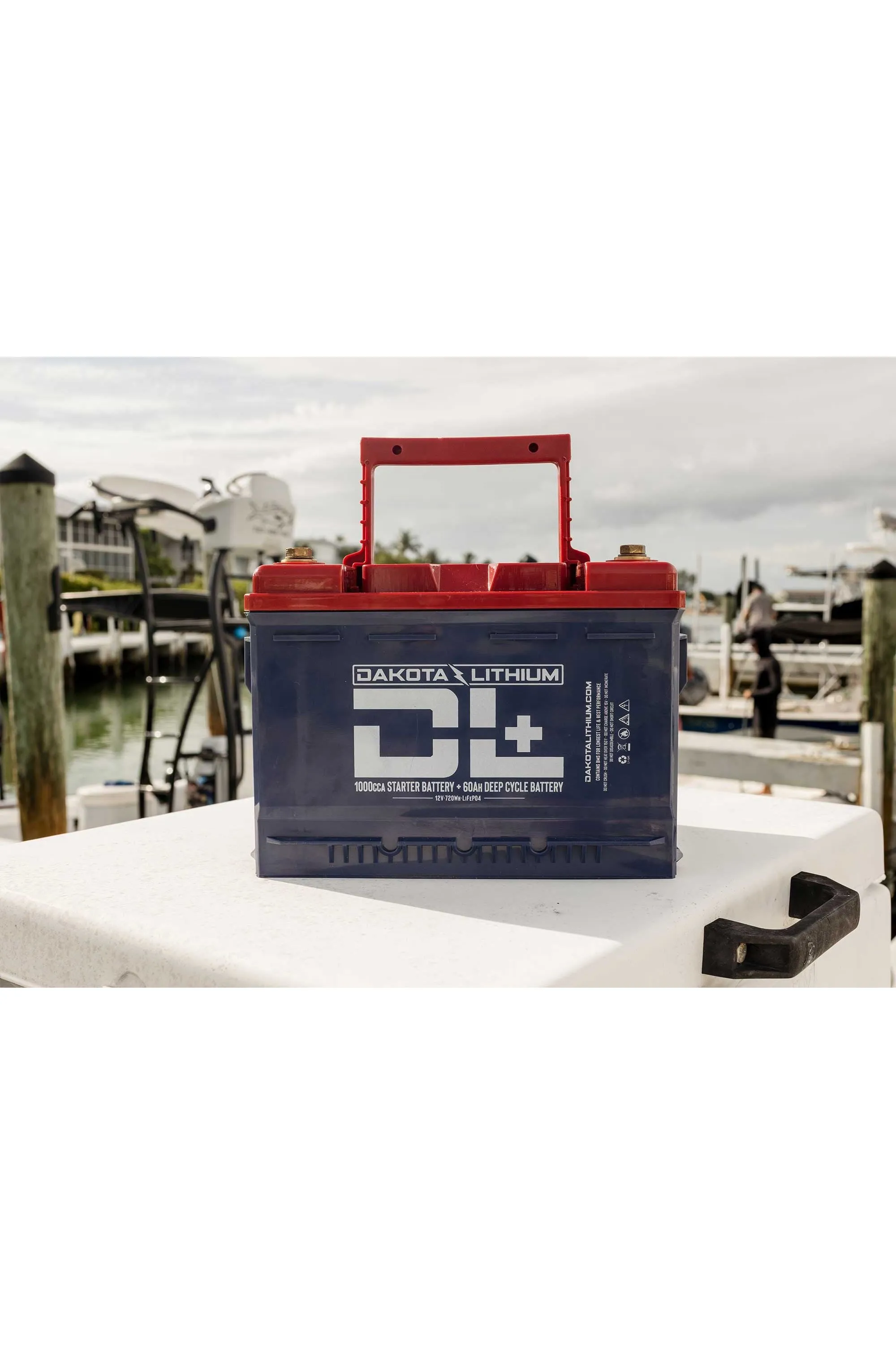 Dakota Lithium | DL  12V 60Ah Dual Purpose 1000CCA Starter Battery with Deep Cycle Performance