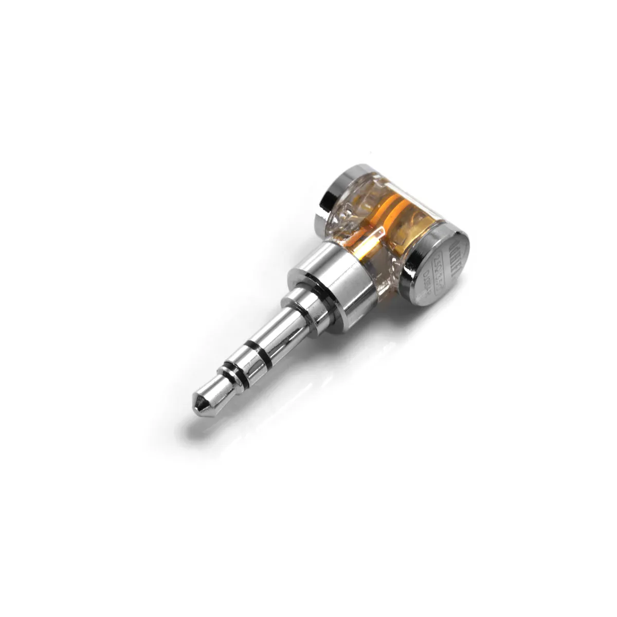 DD ddHiFi DJ35AR Rhodium Plated 2.5mm Female to 3.5mm Male Headphone Jack Adapter