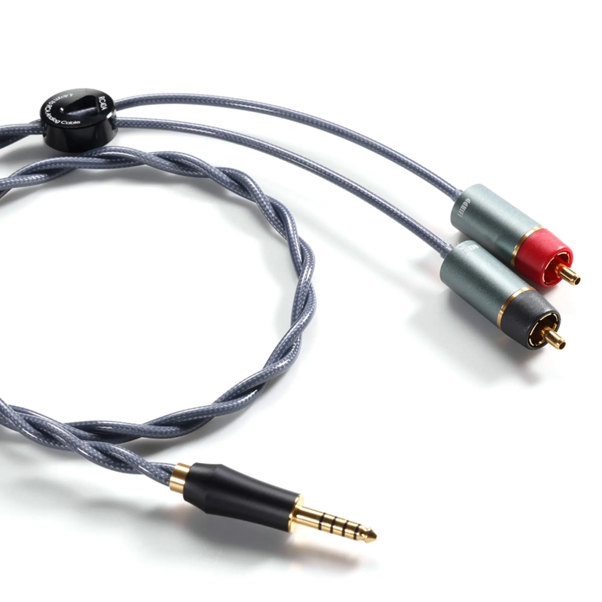 ddHiFi RC Series Shielded Silver RCA Interconnect Cable