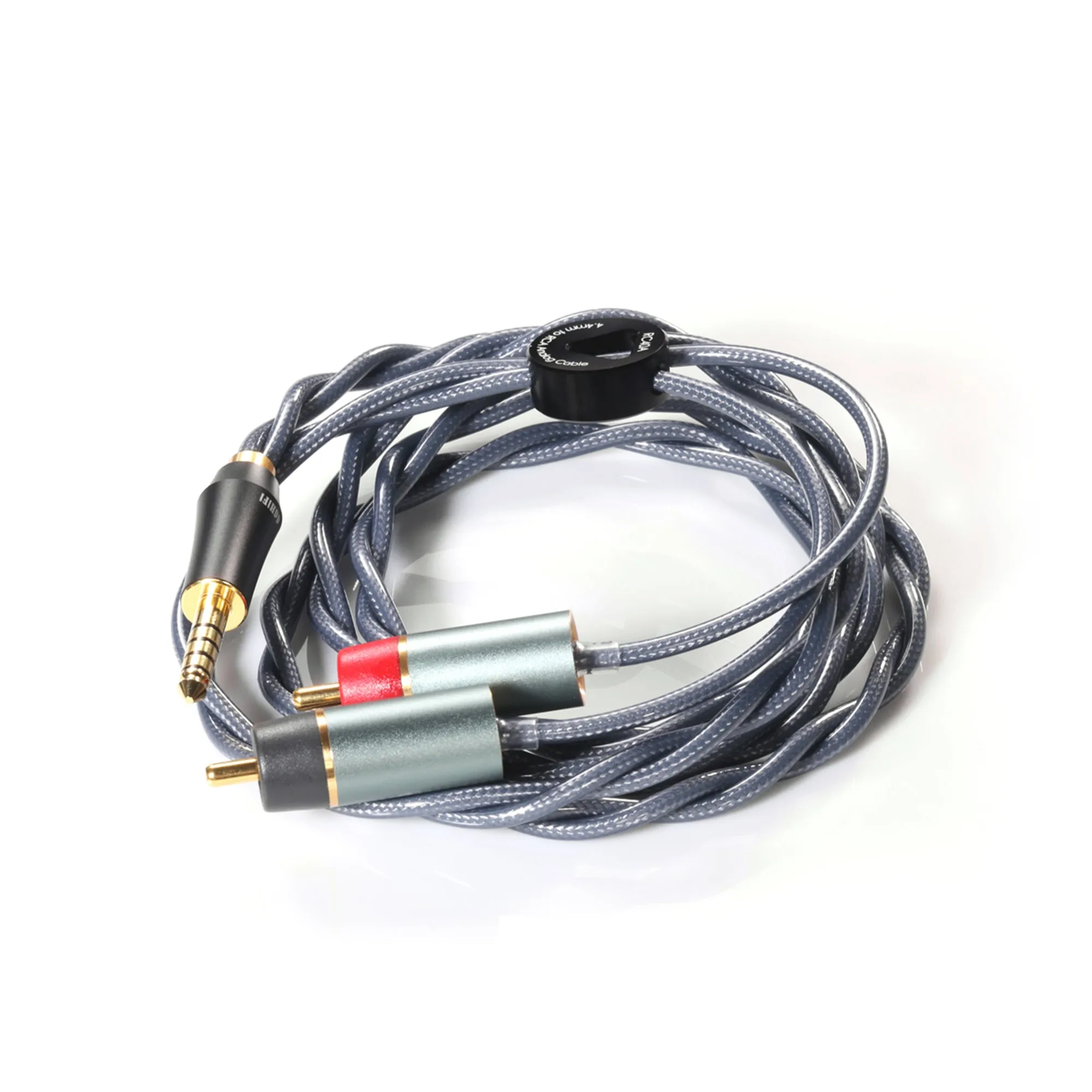 ddHiFi RC Series Shielded Silver RCA Interconnect Cable