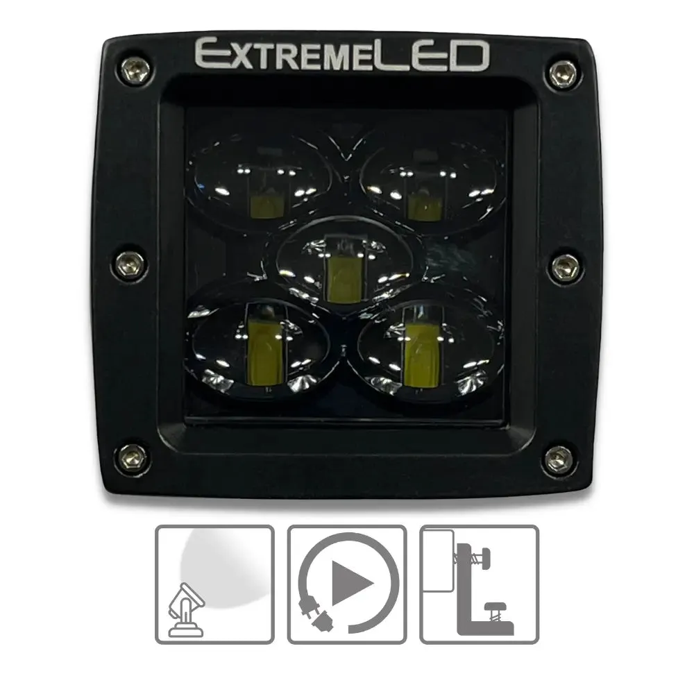 Extreme LED 3" Stealth Dual Row Series Light Pod