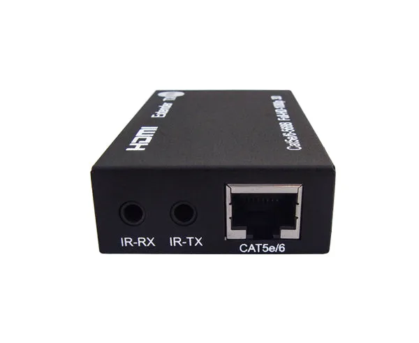 HDMI Extender, 60 Meter (200Ft) Single CAT5E/6 Cable with Bi-Directional IR Control, 1080p 60Hz