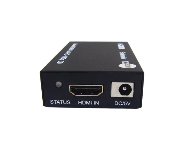 HDMI Extender, 60 Meter (200Ft) Single CAT5E/6 Cable with Bi-Directional IR Control, 1080p 60Hz