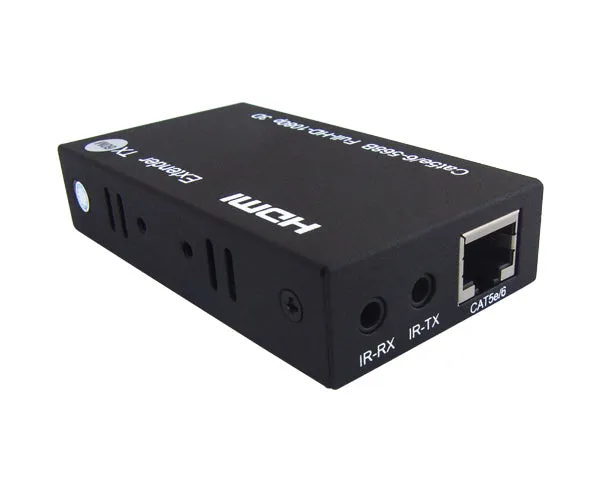 HDMI Extender, 60 Meter (200Ft) Single CAT5E/6 Cable with Bi-Directional IR Control, 1080p 60Hz