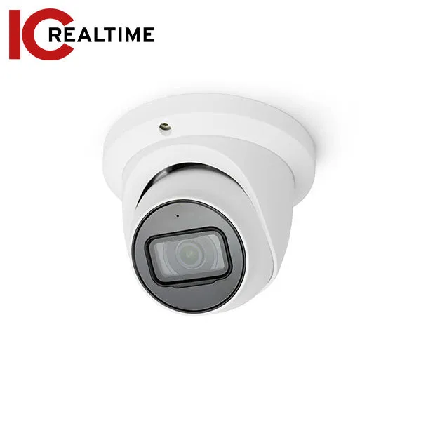 IC Realtime - HDEG-E50F-IR-M1 / 5MP 16:9 Aspect Ratio / HD-AVS Indoor/Outdoor Mid Size Eyeball Dome / Fixed 2.8m Lens