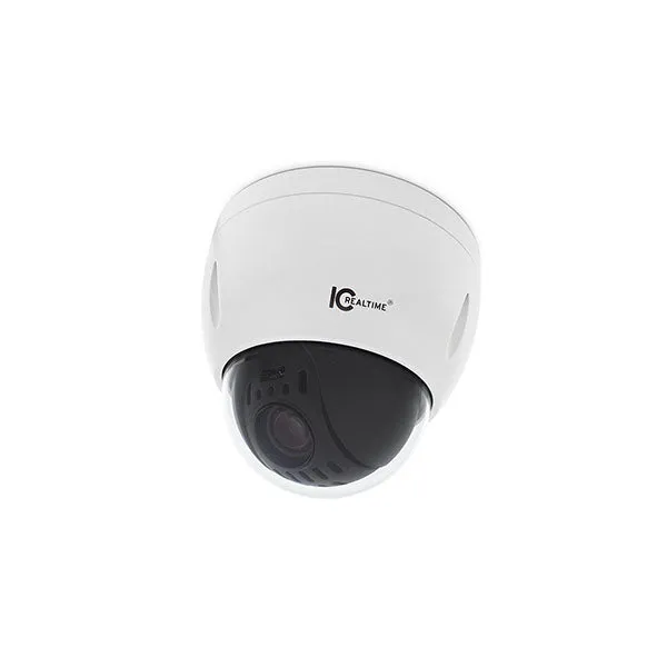 IC Realtime - ICIP-P2012T / 2MP IP Mid Size PTZ / 12X Optical Zoom / PoE   Capable (Flush Mount)