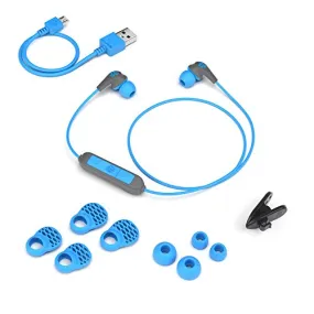 JLab JBUDSPROBT-BLUGRY-BOX Audio JBuds PRO Bluetooth Wireless Earbuds, Blue/Gray