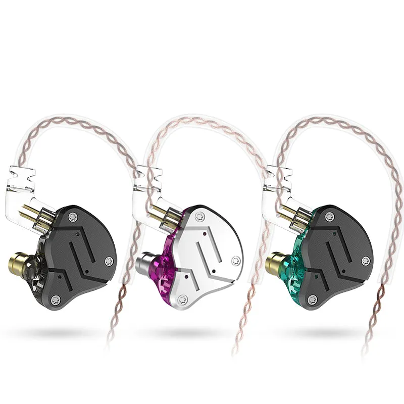 【KZ ZSN】 in Ear Earphone 1BA 1DD Stereo High Fidelity Earphone, KZ Earbuds High Resolution in Ear Monitor Headphone