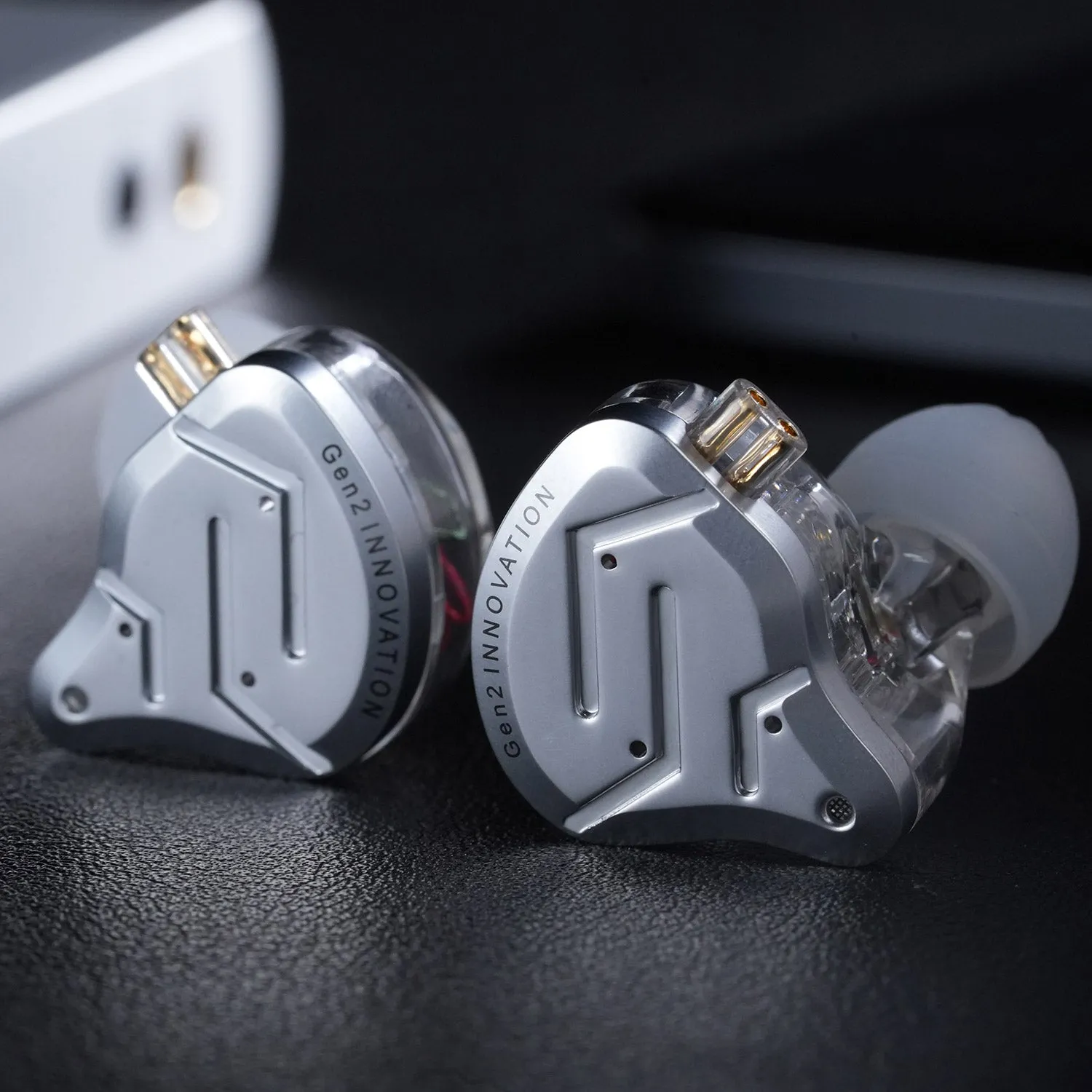 【KZ ZSN Pro 2】 Audiophiles in-Ear Monitors Headphones Metal Earphones 1BA 1DD Hybrid HiFi Bass Clear Sound IEMs Wired Earbuds for