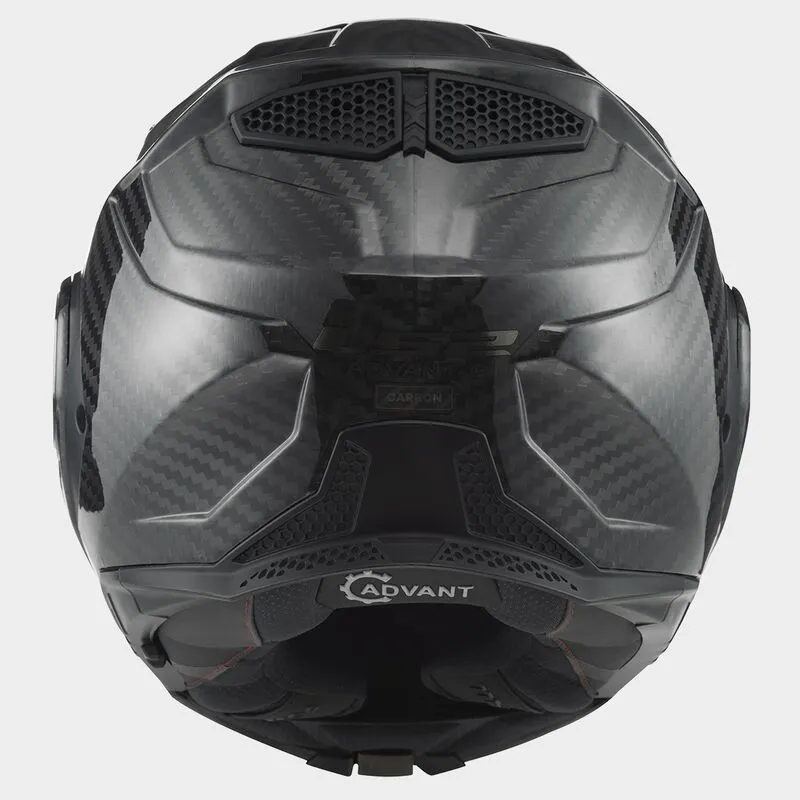 LS2 FF901 Advant X Carbon with Intercom and Clear and Dark Visor