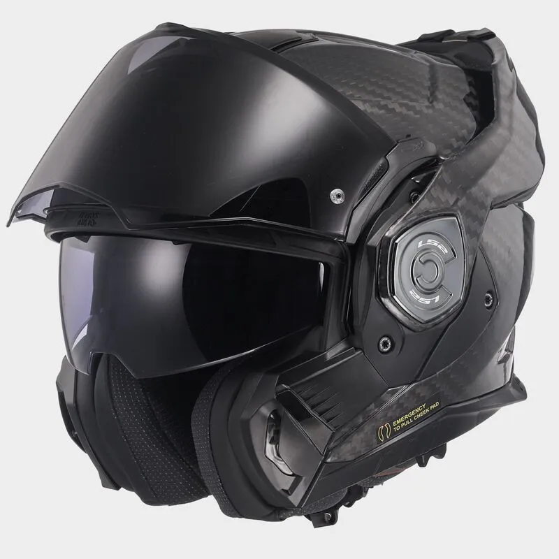 LS2 FF901 Advant X Carbon with Intercom and Clear and Dark Visor