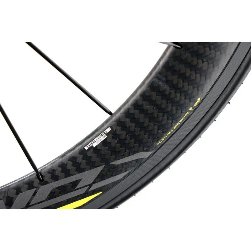 Mavic Comete Pro Carbon Road Rear Wheel, 700c, 9x130mm Q/R, 20H, Rim Brake, 10/11speed