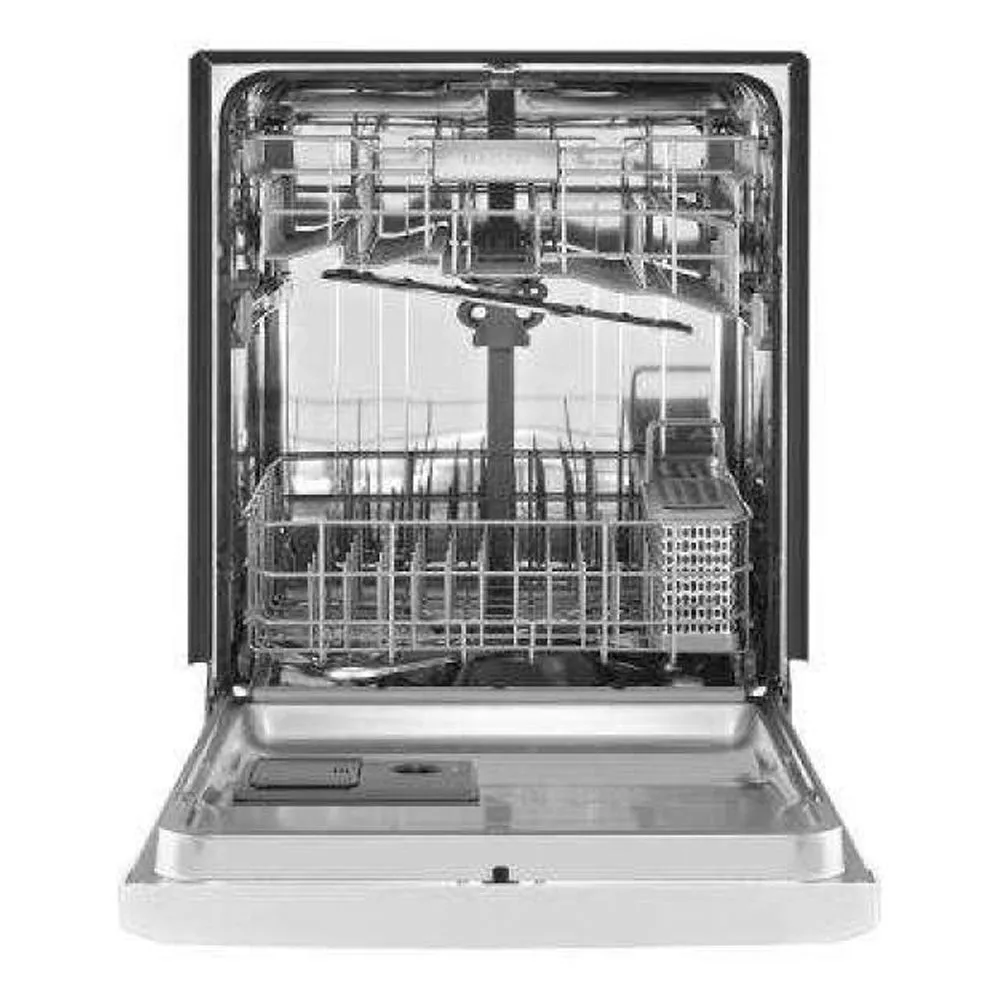 Maytag - 24" Front Control Built In Dishwasher with Stainless Steel Tub