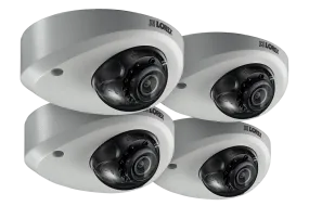 Mini Audio HD IP 1080p Dome Security Camera (4 pack)