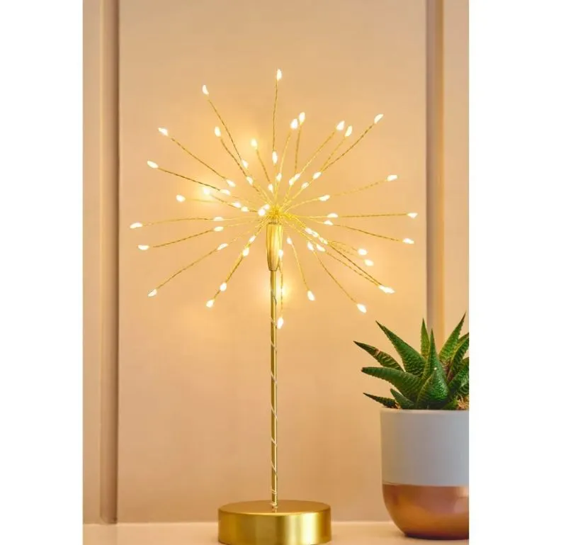 Mini Table StarBurst LED Star - Gold