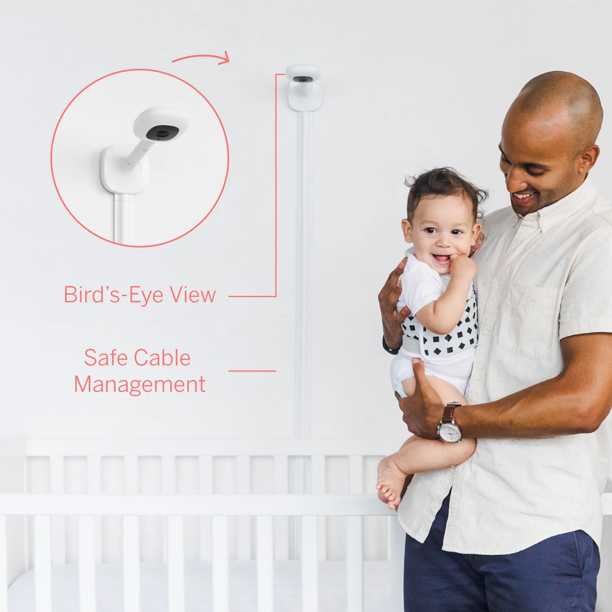 Nanit Pro Baby Monitor   Wall Mount