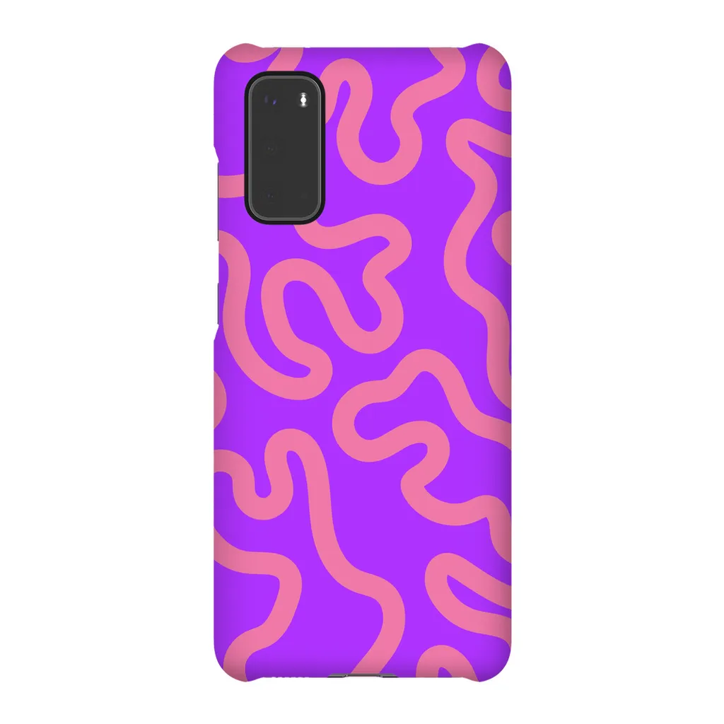 Neon Moments Phone Case - Purple