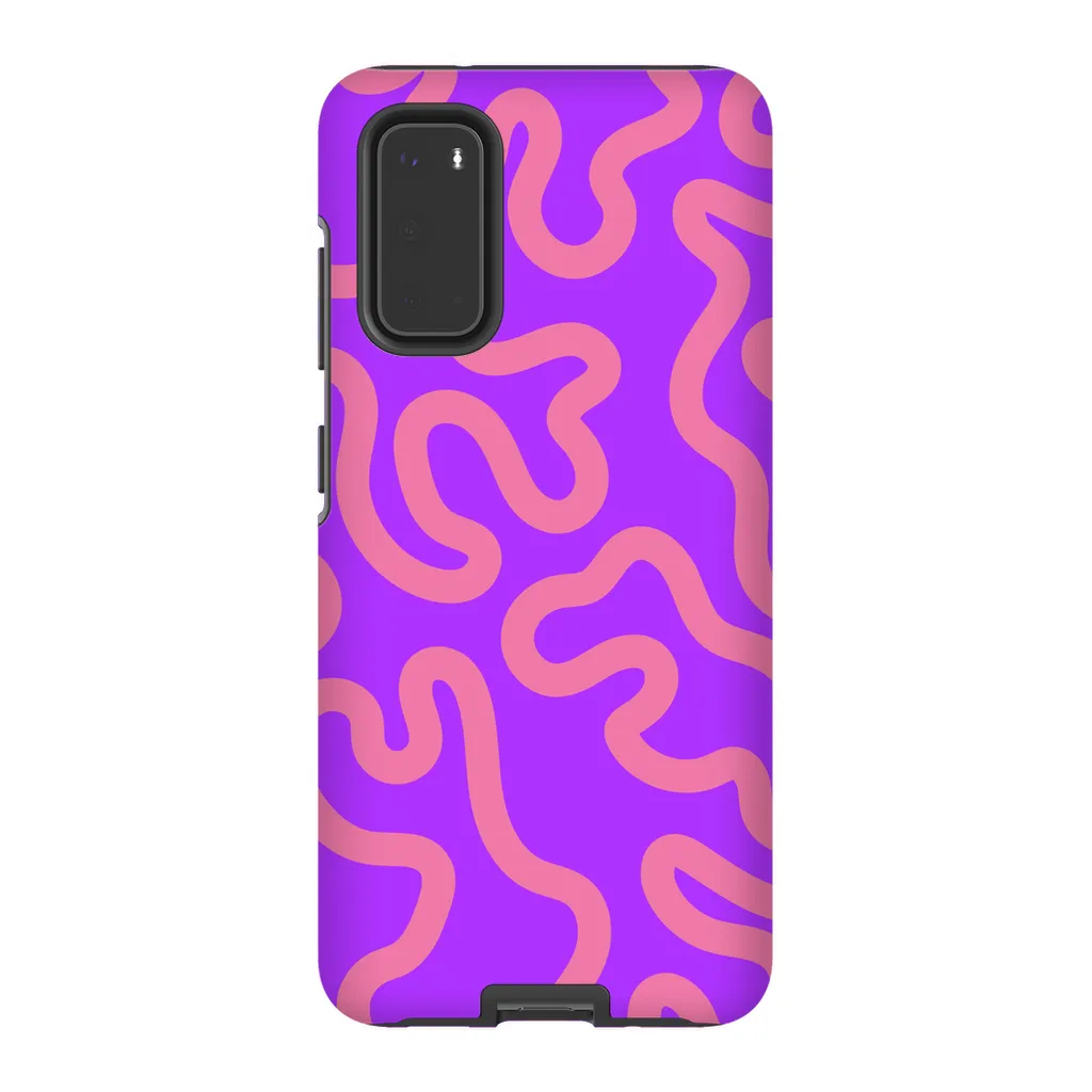 Neon Moments Phone Case - Purple