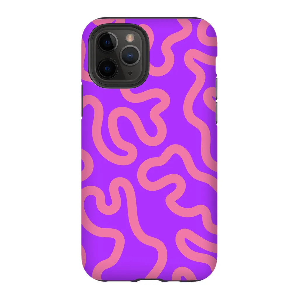 Neon Moments Phone Case - Purple