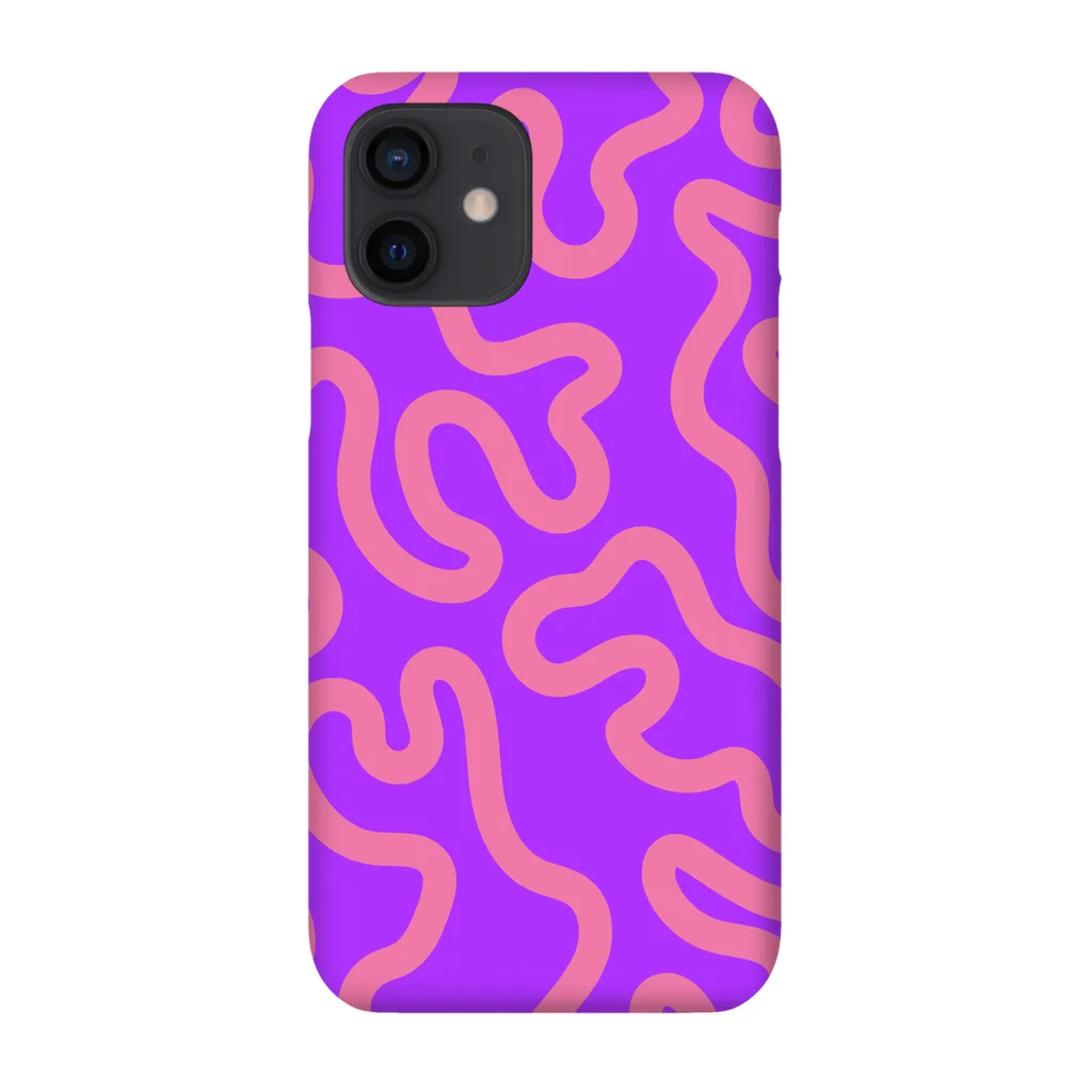 Neon Moments Phone Case - Purple