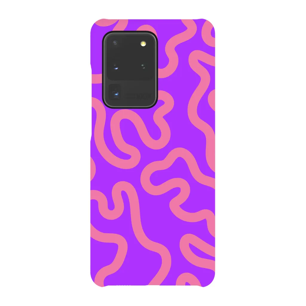 Neon Moments Phone Case - Purple