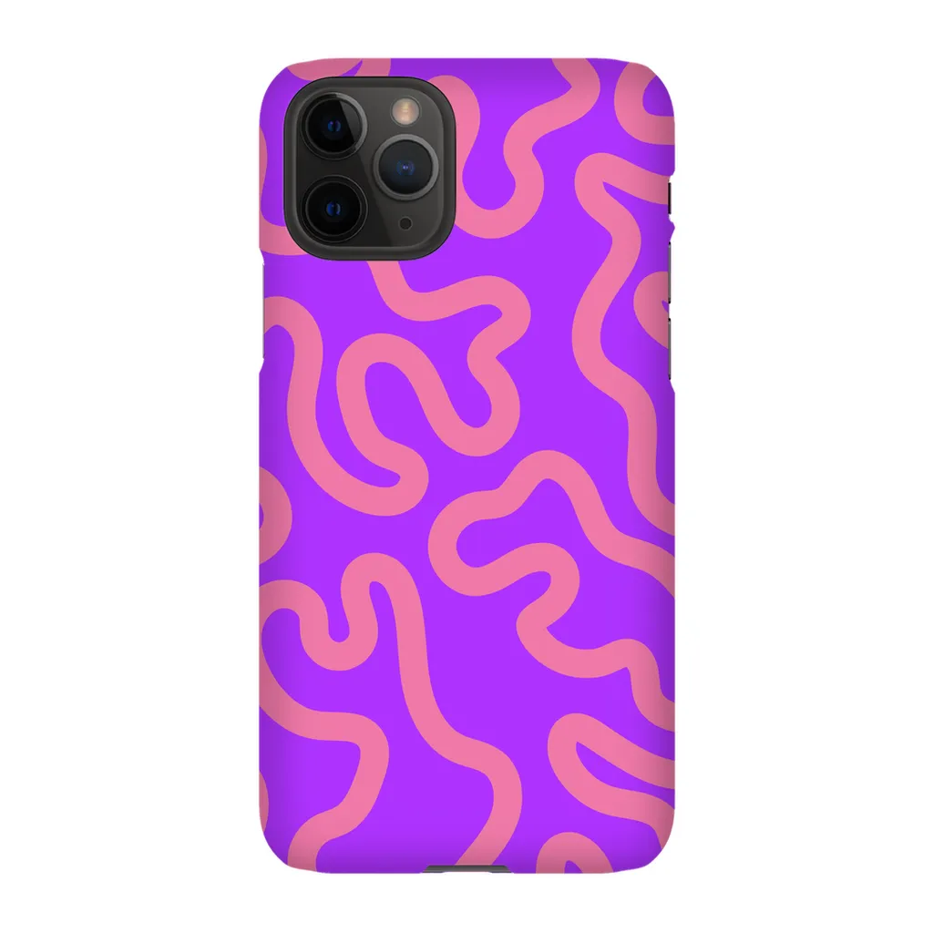 Neon Moments Phone Case - Purple