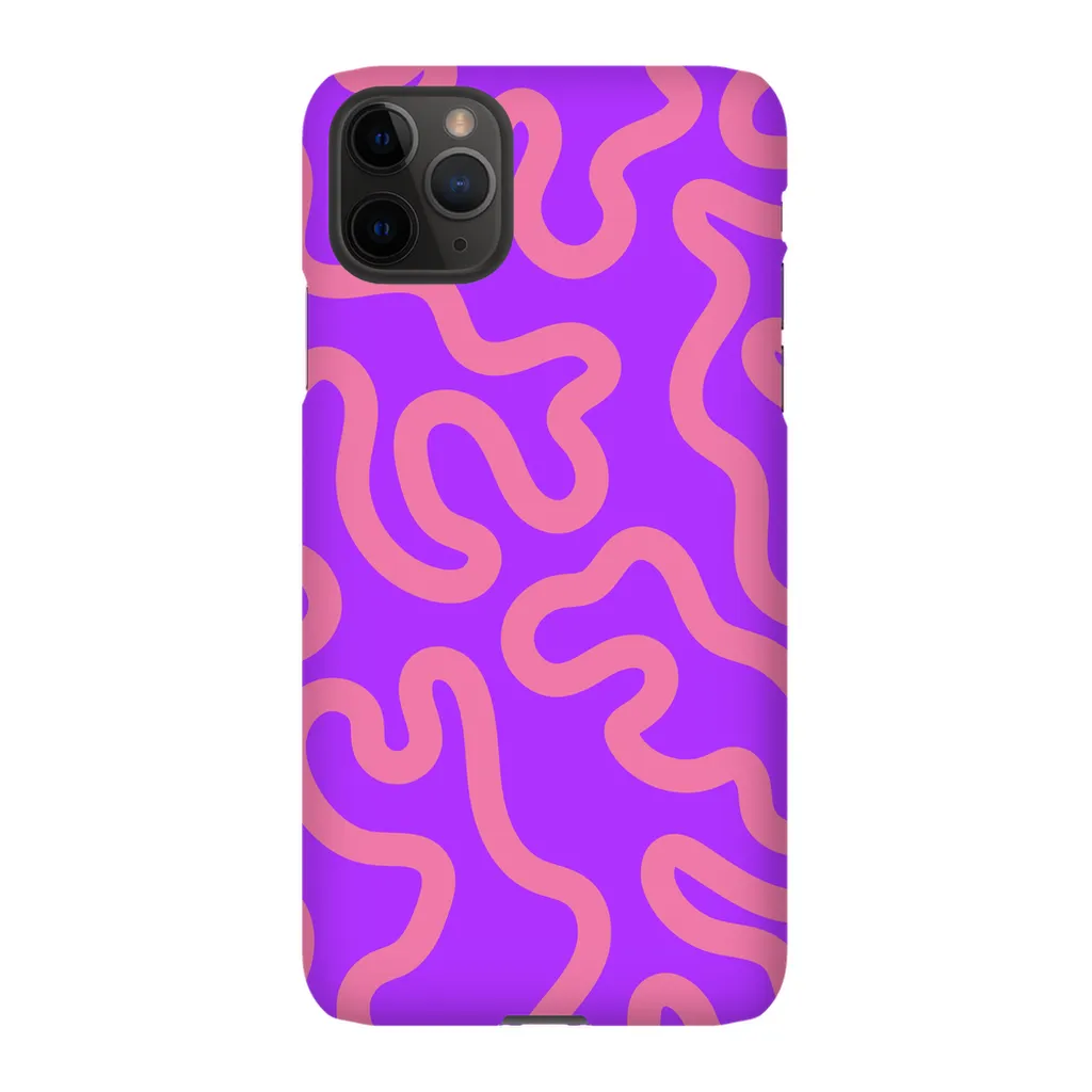 Neon Moments Phone Case - Purple