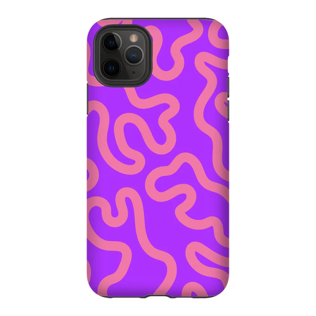 Neon Moments Phone Case - Purple