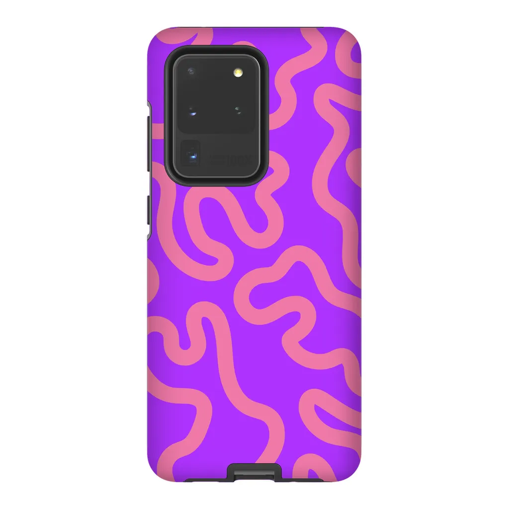 Neon Moments Phone Case - Purple