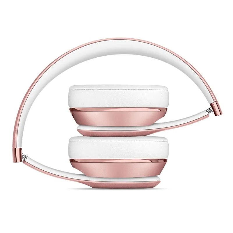 New - Beats by Dr. Dre Solo3 On-Ear Sound Isolating Bluetooth Headphones - Rose Gold ( BTMX442)