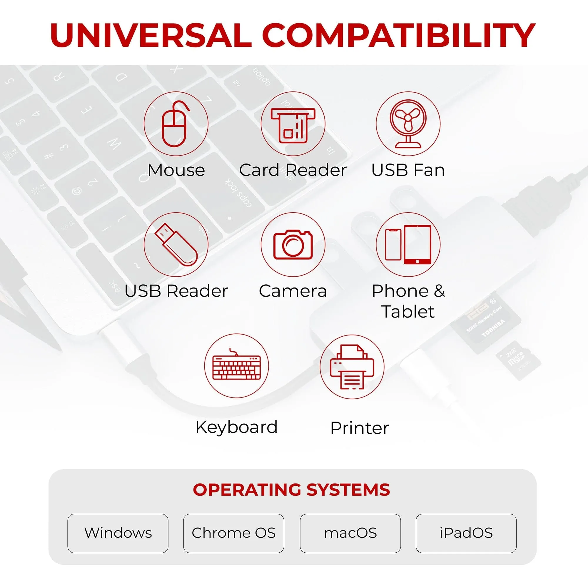 Nikkai USB-C Multiport Hub to 2x USB-C / 4x USB-A / 2x HDMI / Gigabit RJ45 / VGA / SD / Aux - Silver