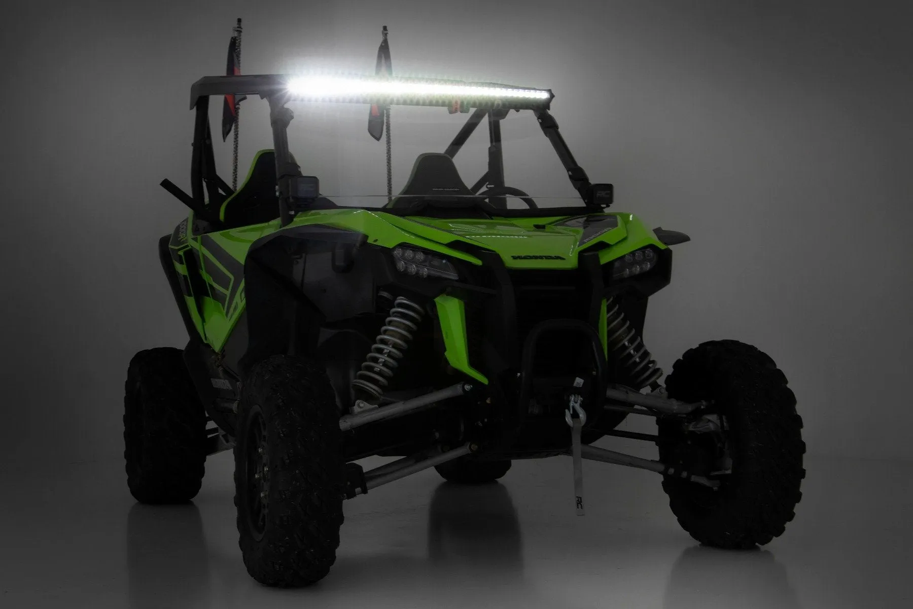 Rough Country Black Series LED Light Bar Single Row 40 in. With Harness