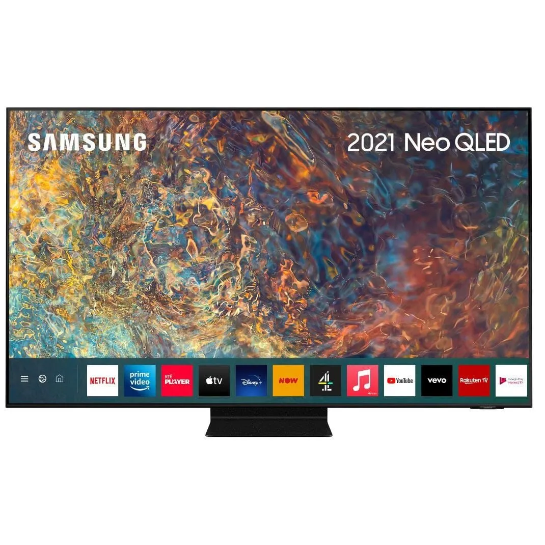 Samsung QE65QN94A (2021) Neo QLED HDR 2000 4K Ultra HD Smart TV, 65 inch with TVPlus-Freesat HD, Black