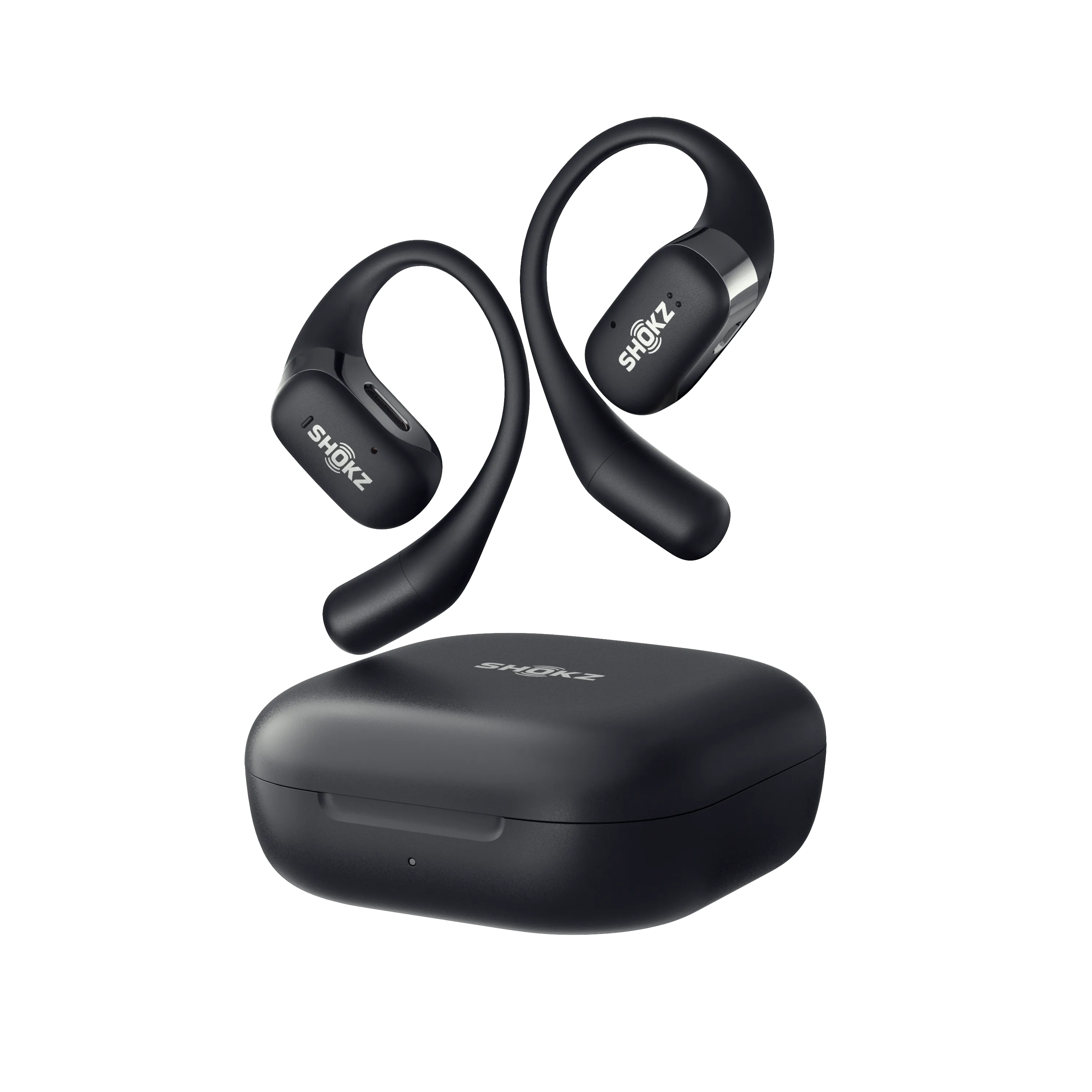 Shokz OpenFit (T910) Wireless Bluetooth Open-Ear Headset Noise Canceling Sports Open Headphones